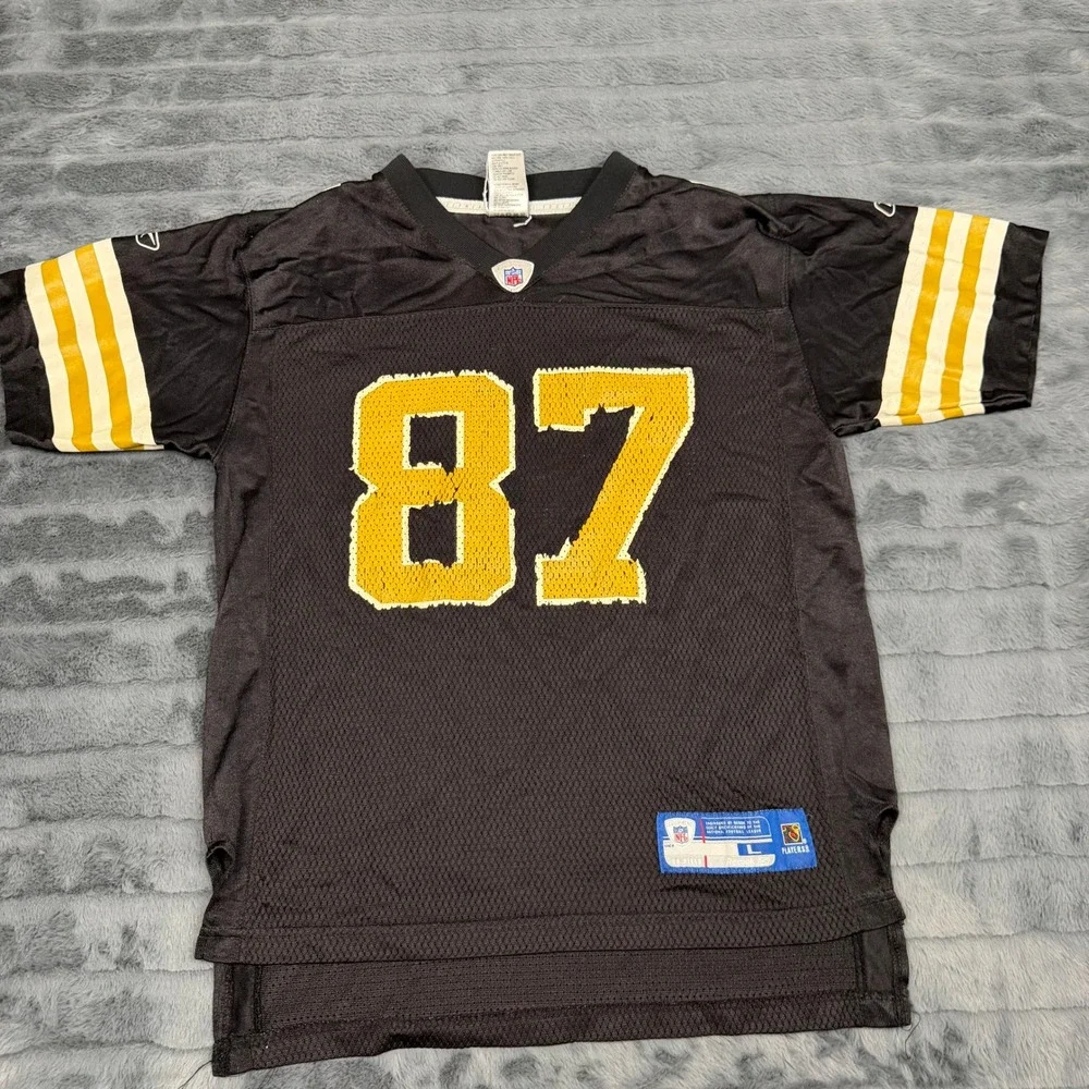 Reebok NFL Joe Horn New Orleans Saints Jersey Youth Large 14-16 Black 87